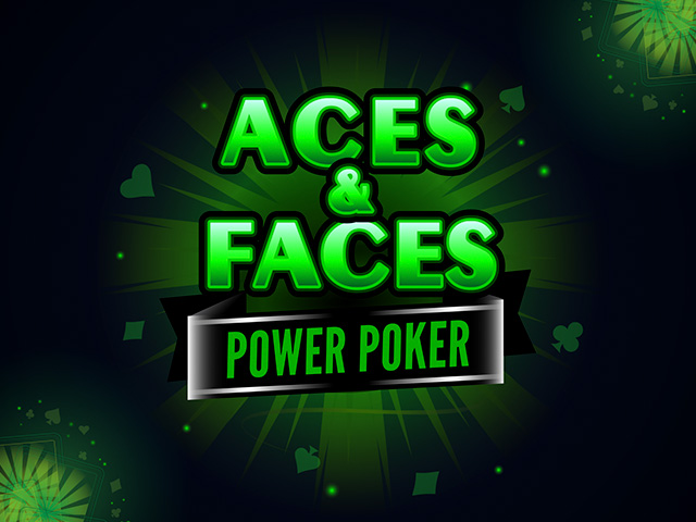 Aces & Faces - Power Poker Video Poker  (Microgaming)
