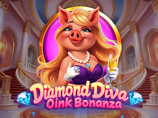 Diamond Diva Oink Bonanza Slots  (Microgaming)