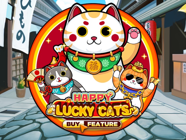 Happy Lucky Cats Slots  (Microgaming)