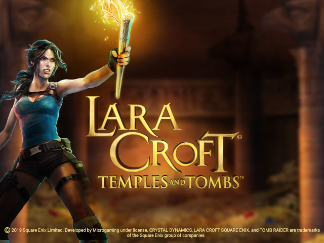 Lara Croft - Temples and Tombs Slots  (Microgaming)