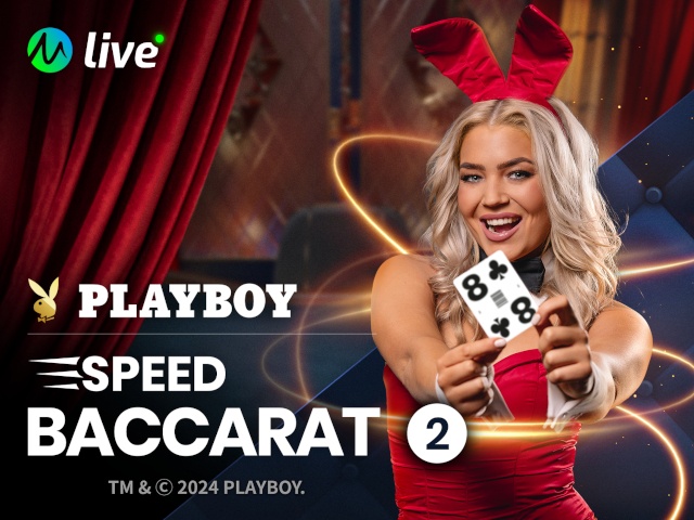 Playboy Speed Baccarat 2 Arcades  (Microgaming)