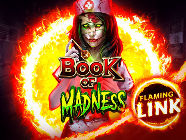 Book of Madness Flaming Link Slots  (GamomatGames)