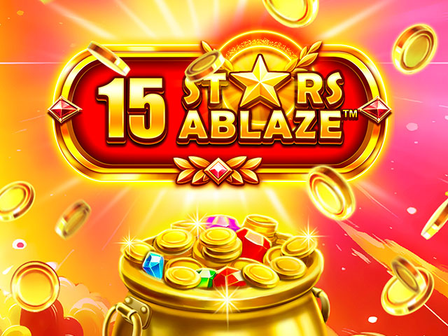 15 Stars Ablaze™ Slots  (Relax Gaming)