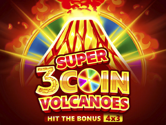 3 Super Coin Volcanoes Slots  (3 Oaks Gaming)