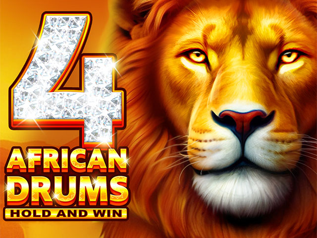 4 African Drums Slots  (3 Oaks Gaming)