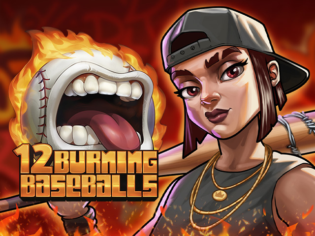 12 Burning Baseballs Slots  (Relax Gaming)