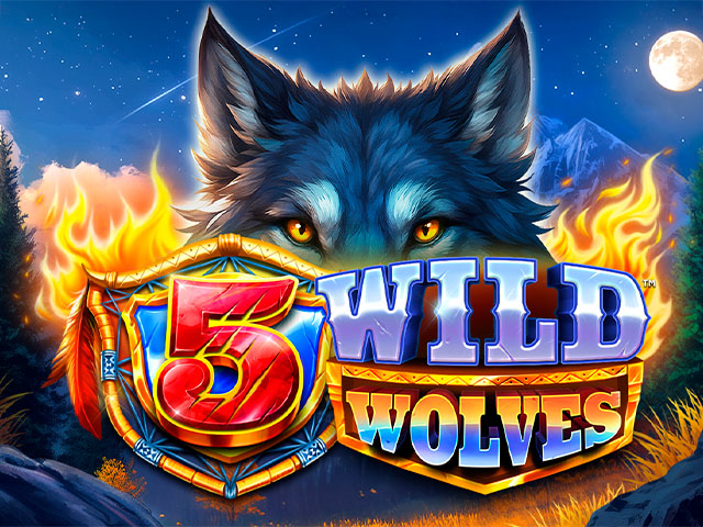 5 Wild Wolves Slots  (Relax Gaming)