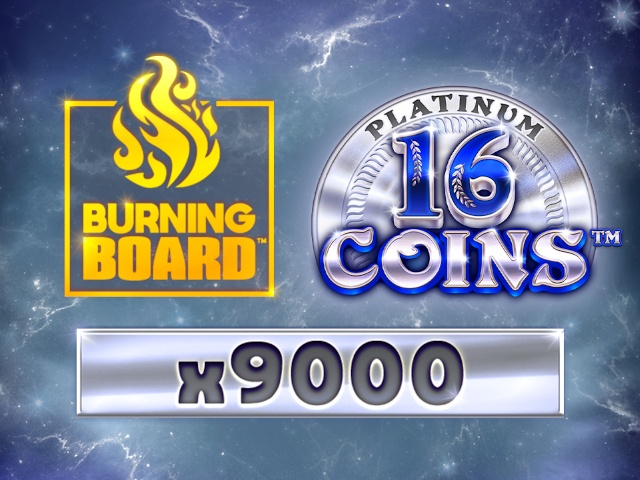 16 Coins™ Platinum Burning Board™ Arcades  (Wazdan)