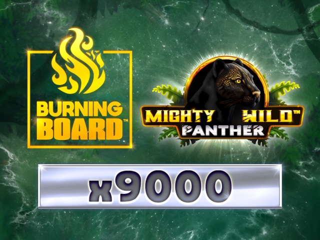 Mighty Wild™: Panther Platinum Burning Board™ Arcades  (Wazdan)