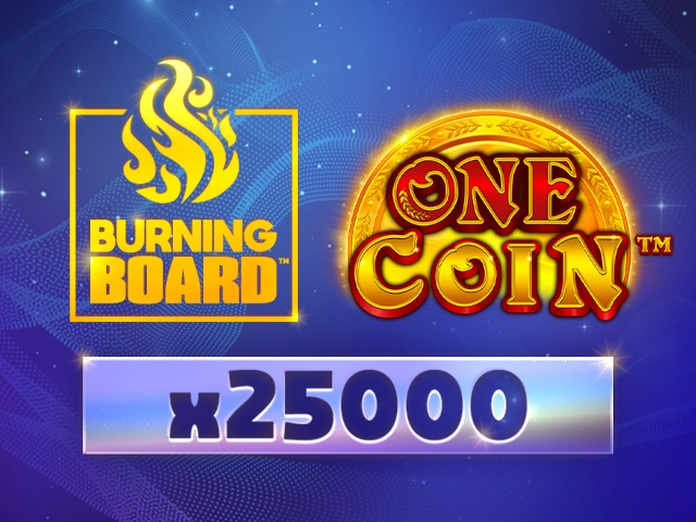 One Coin™ Burning Board™ Arcades  (Wazdan)