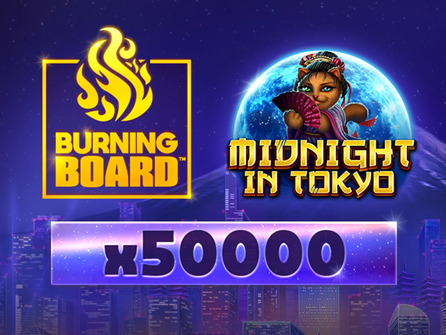 Midnight in Tokyo Burning Board™ Arcades  (Wazdan)