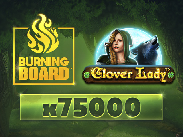 Clover Lady™ Burning Board™ Arcades  (Wazdan)