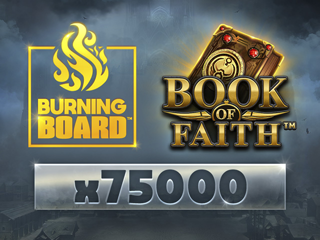 Book of Faith™ Burning Board™ Arcades  (Wazdan)