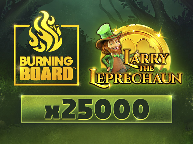 Larry the Leprechaun Burning Board™ Arcades  (Wazdan)