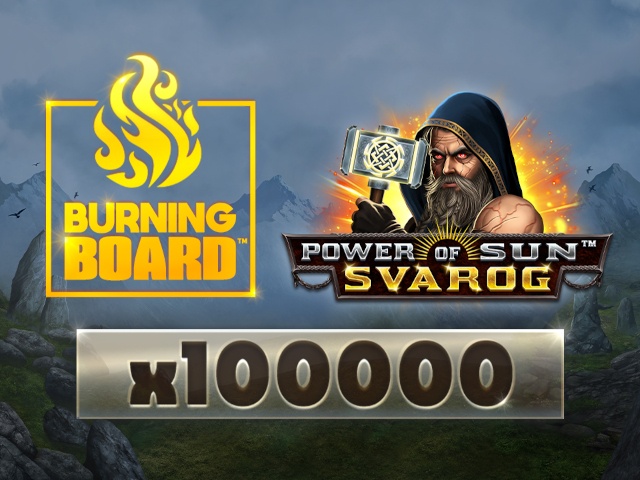 Power of Sun™: Svarog Burning Board™ Arcades  (Wazdan)