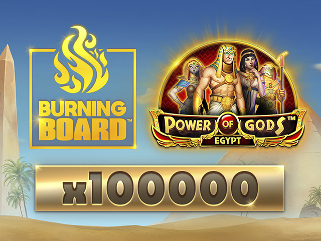 Power of Gods™: Egypt Burning Board™ Arcades  (Wazdan)