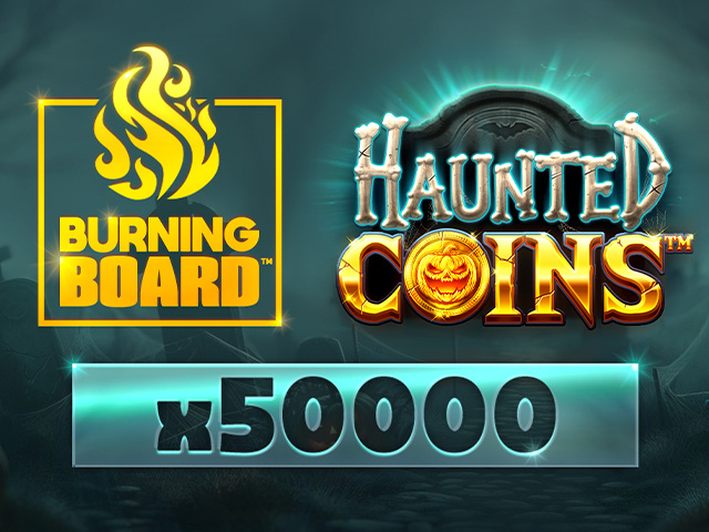 Haunted Coins™ Burning Board™ Arcades  (Wazdan)