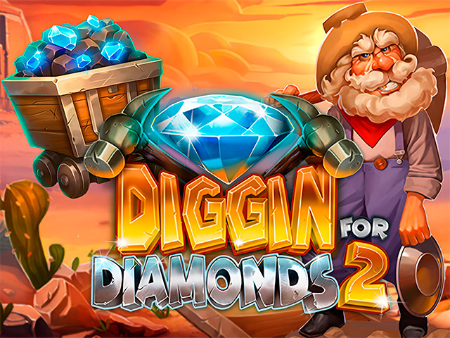 Diggin For Diamonds 2 Slots  (Yggdrasil)