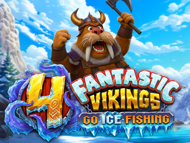 4 Fantastic Vikings Go Ice Fishing Slots  (Yggdrasil)