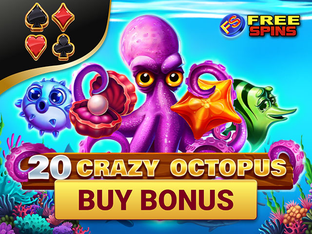 Crazy Octopus Slots  (Amusnet)