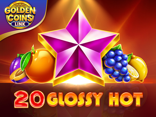 20 Glossy Hot Golden Coins Link Slots  (Amusnet)