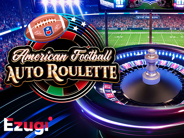 American Football Auto Roulette Table Games  (Ezugi)