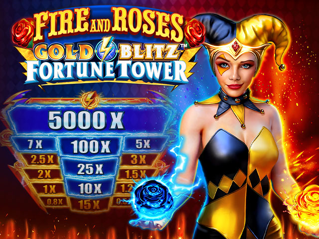 Fire and Roses Gold Blitz Fortune Tower™ Slots  (Games Global)
